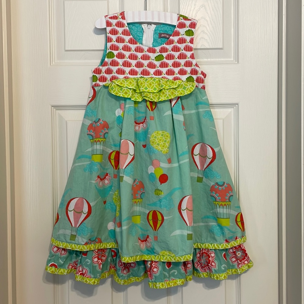 Jelly the Pug Hedgehog Dress - Size 6x